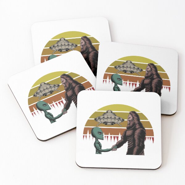 Item preview, Bigfoot and alien conspiracy designed and sold by IM Hunter.