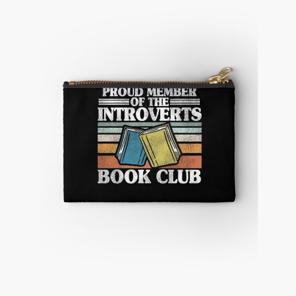 Item preview, Funny Introvert Book Club Member Introverts Retro designed and sold by Stronzi.