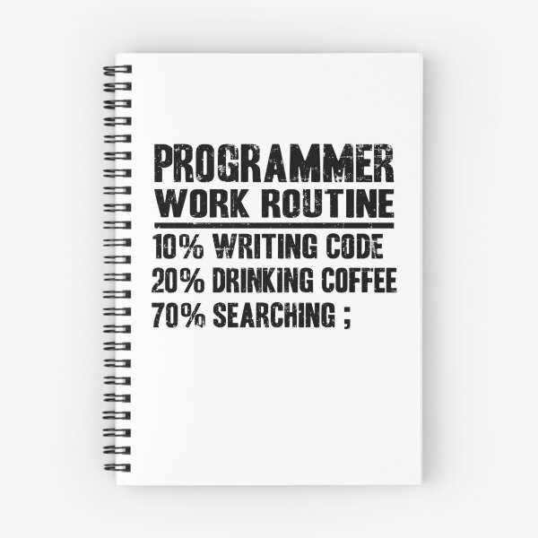 Item preview, Funny Programmer Work Routine Gift Coding Coffee designed and sold by Stronzi.