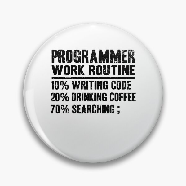 Item preview, Funny Programmer Work Routine Gift Coding Coffee designed and sold by Stronzi.