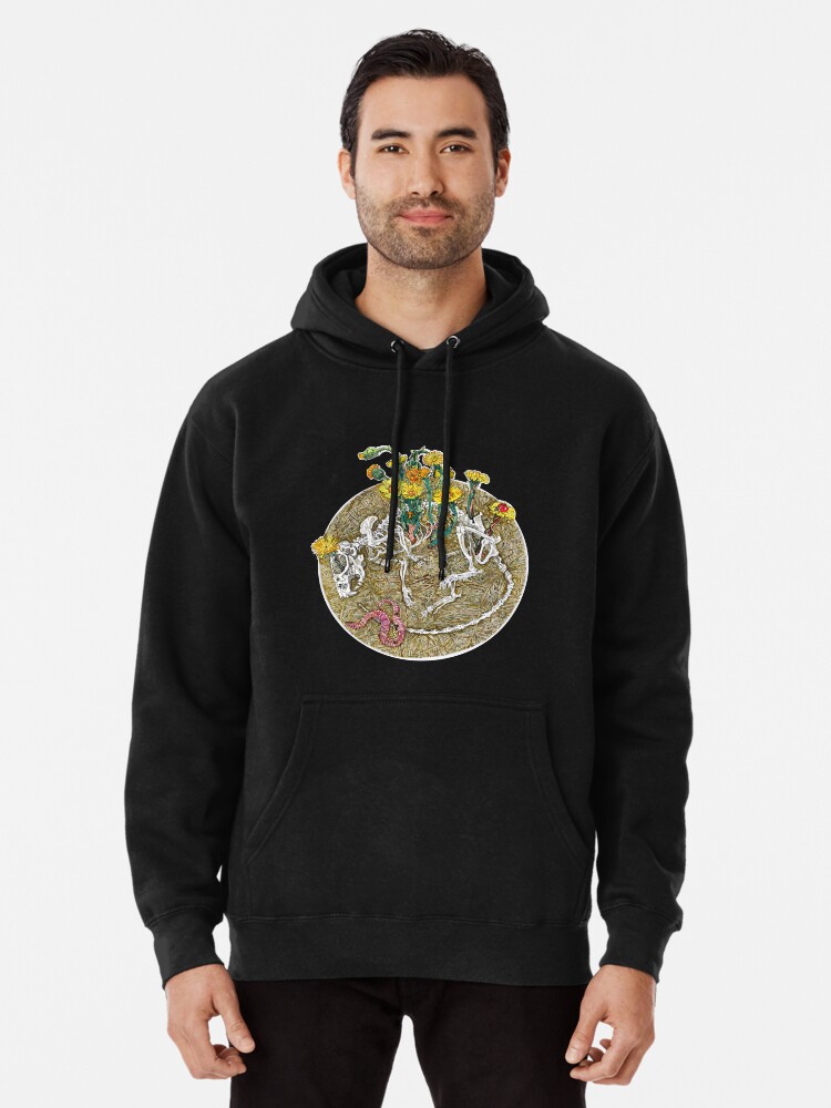 Alternate view of Circle of life. Pullover Hoodie