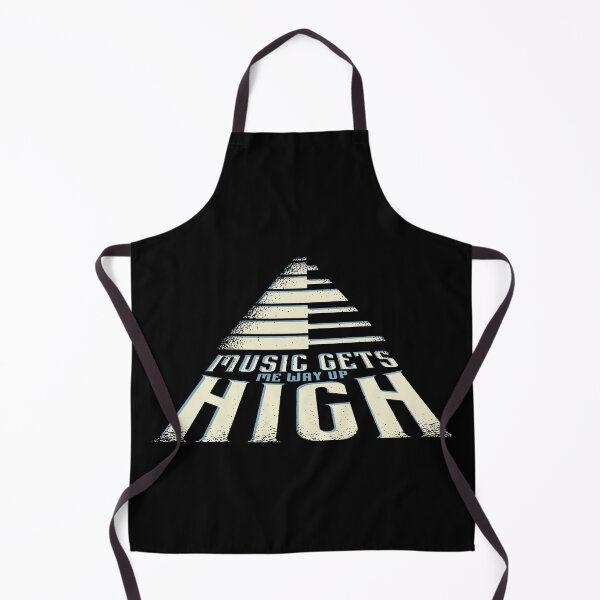 Item preview, Music Gets Me Way Up High designed and sold by TeesByMark.