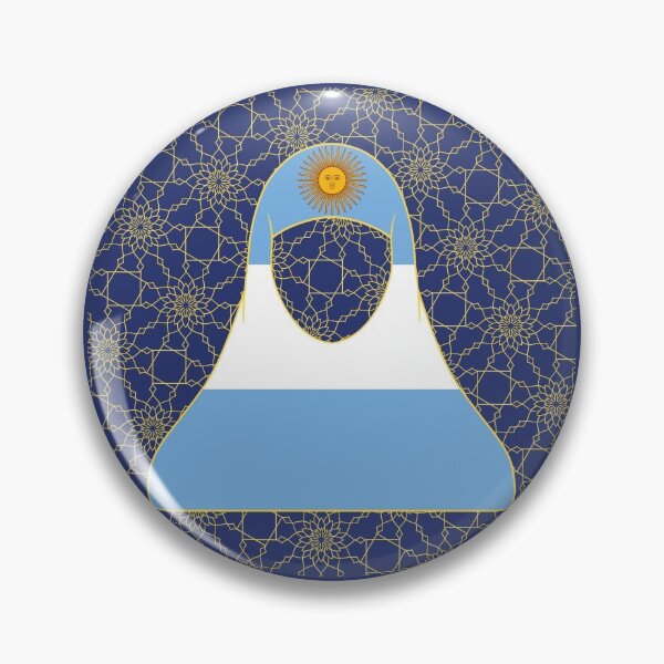 Item preview, Argentina World Flag Hijab Series Islam designed and sold by RISEHIGHER.