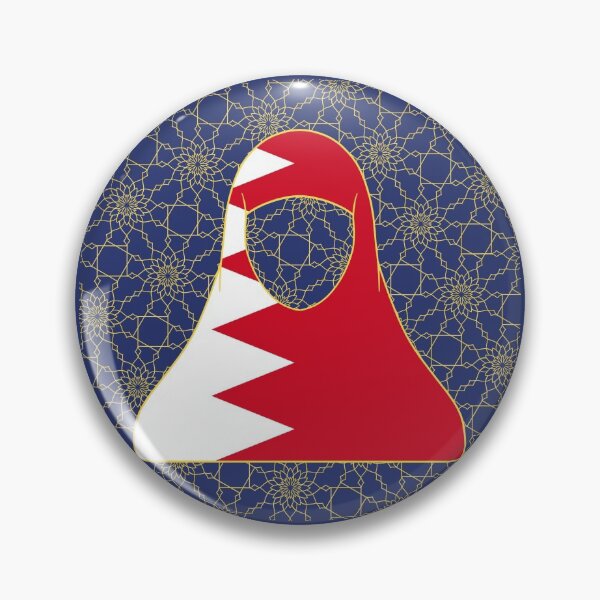 Item preview, Bahrain World Flag Hijab Series Islam designed and sold by RISEHIGHER.