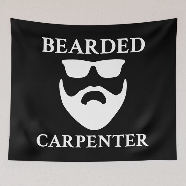 Item preview, Bearded Carpenter designed and sold by kickwear-com.