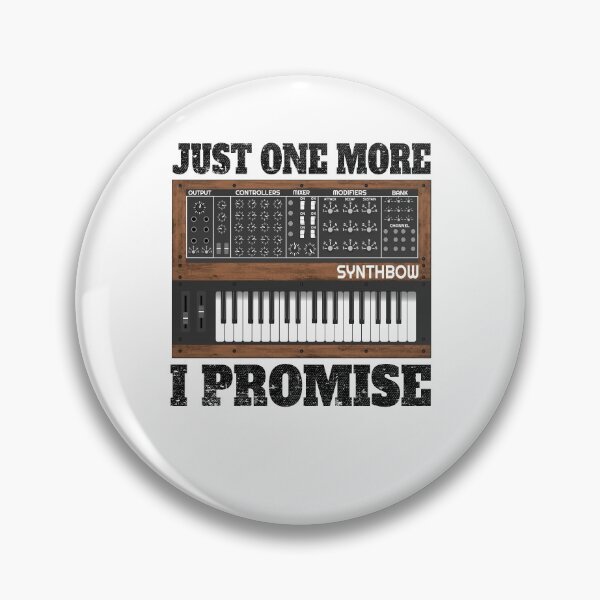Item preview, Just One More Funny Synthesizer Gift Synths Lover designed and sold by Stronzi.