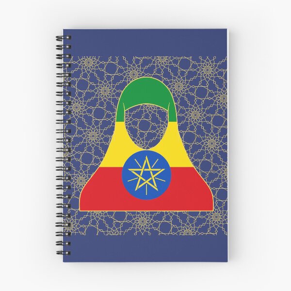 Item preview, Ethiopia World Flag Hijab Series Islam designed and sold by RISEHIGHER.