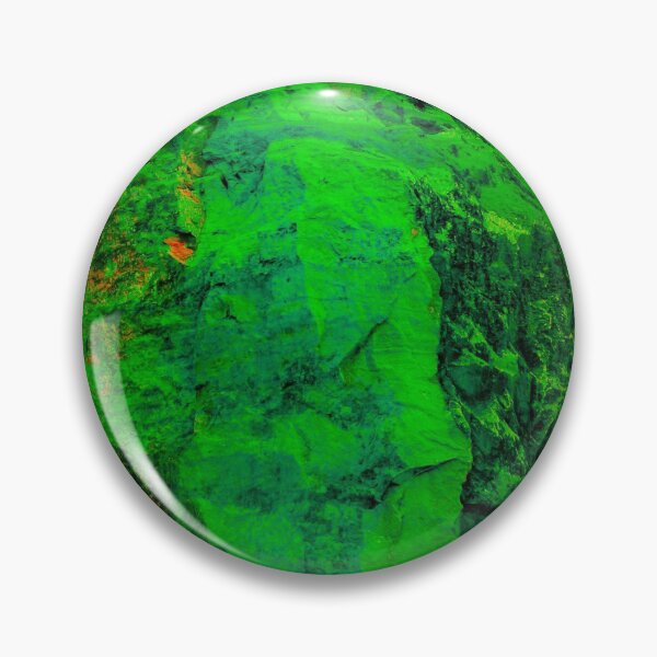 Item preview, A green snowman chiseled in a stonewall designed and sold by kall3bu.