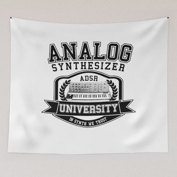 Item preview, Funny Analog Synthesizer University ADSR College designed and sold by Stronzi.