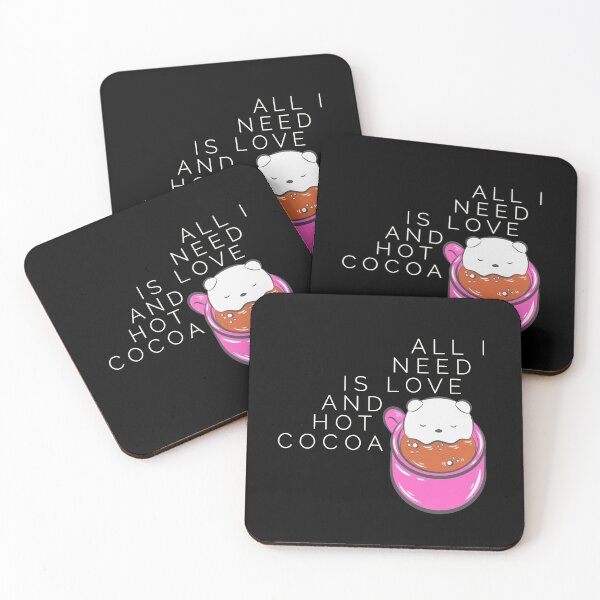 Item preview, All I Need Is Love And Hot Cocoa designed and sold by SunfullyYours.