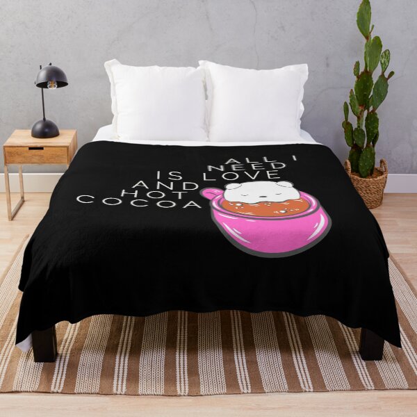 Item preview, All I Need Is Love And Hot Cocoa designed and sold by SunfullyYours.