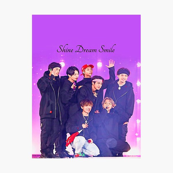 Item preview, BTS OT7 SNINE DREAM SMILE designed and sold by Izzypark13.