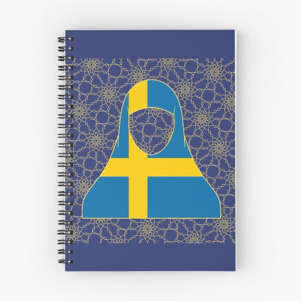 Item preview, Sweden World Flag Hijab Series Islam designed and sold by RISEHIGHER.