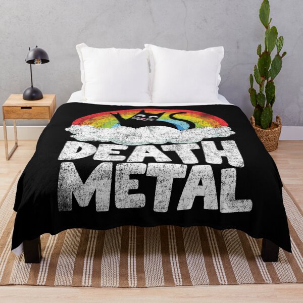 Item preview, Funny Death Metal Cat Gift Rainbow Heavy Metal designed and sold by Stronzi.