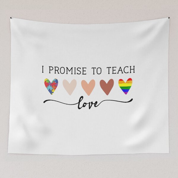 Item preview, I Promise To Teach Love 95 1 designed and sold by davidcgonzale.