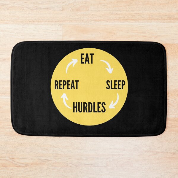 Item preview, Eat Sleep Hurdles Repeat designed and sold by NikitaAg.