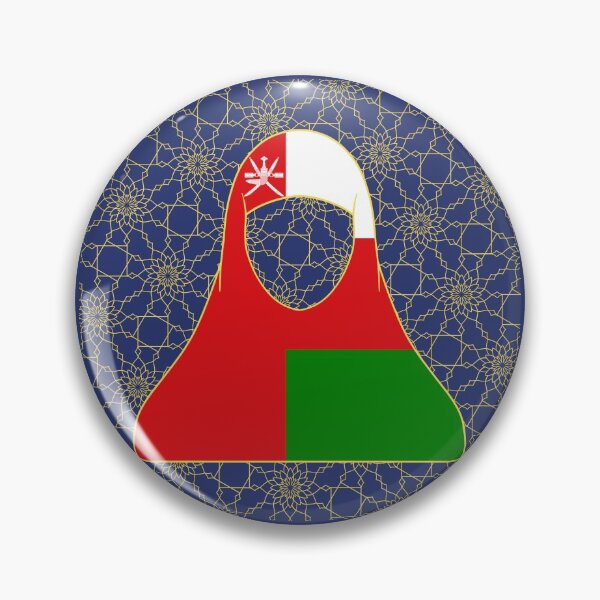 Item preview, Oman World Flag Hijab Series Islam designed and sold by RISEHIGHER.