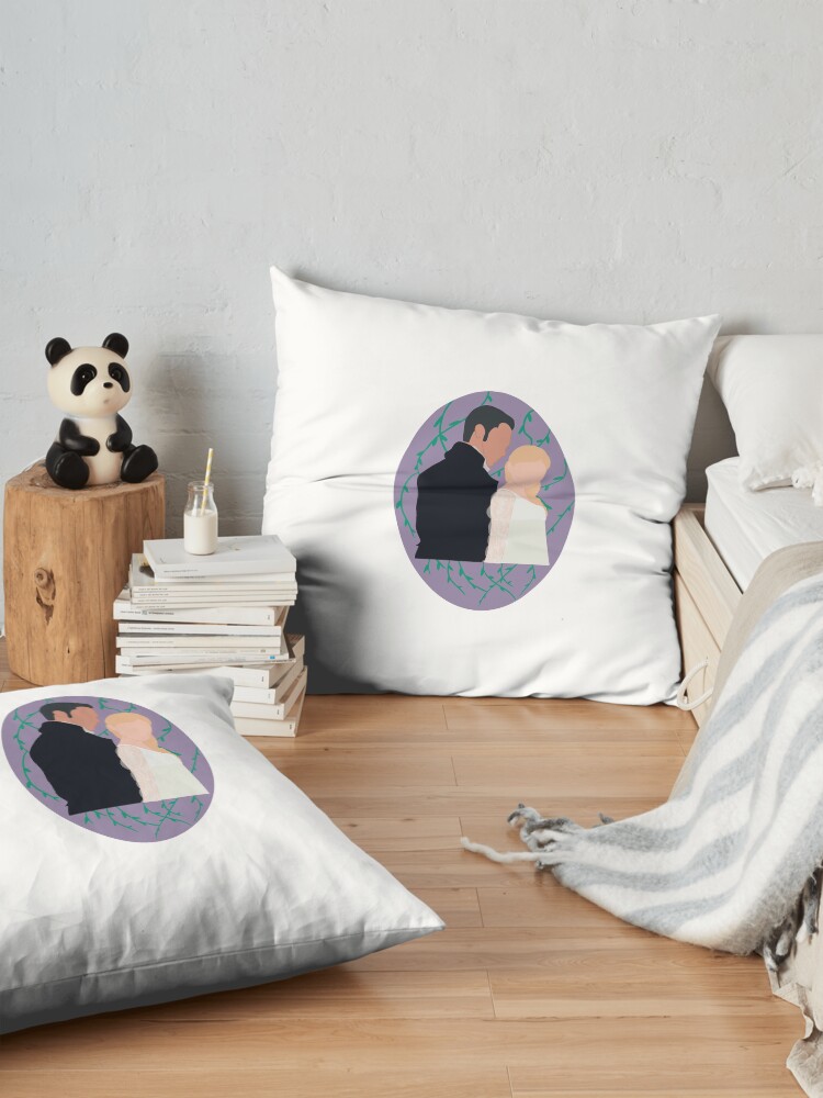 Alternate view of Bridgerton Daphne and Simon Floor Pillow