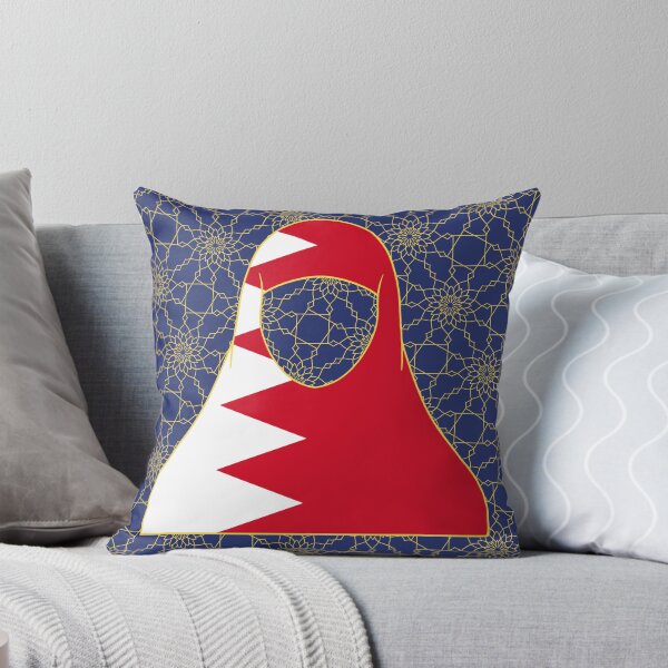 Item preview, Bahrain World Flag Hijab Series Islam designed and sold by RISEHIGHER.
