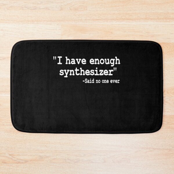 Item preview, Funny I Have Enough Synthesizer Modular Analog designed and sold by Stronzi.