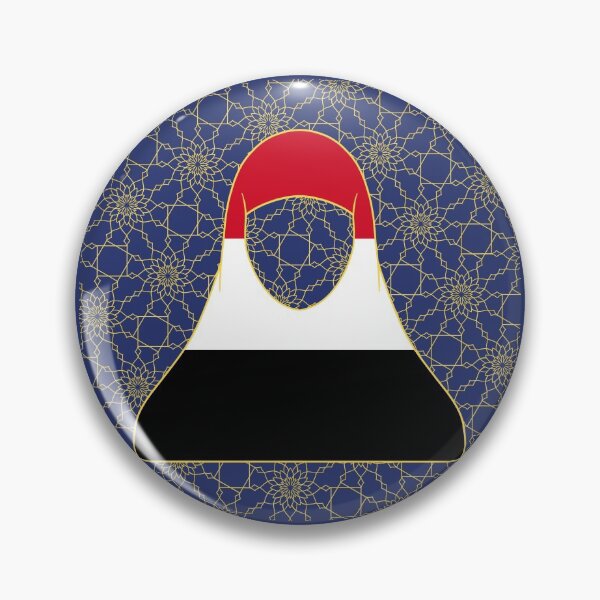 Item preview, Yemen World Flag Hijab Series Islam designed and sold by RISEHIGHER.