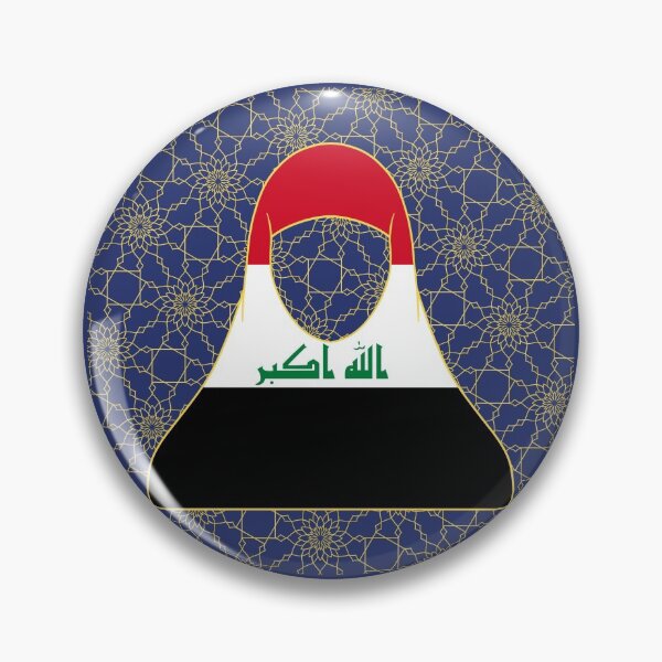 Item preview, Iraq World Flag Hijab Series Islam designed and sold by RISEHIGHER.