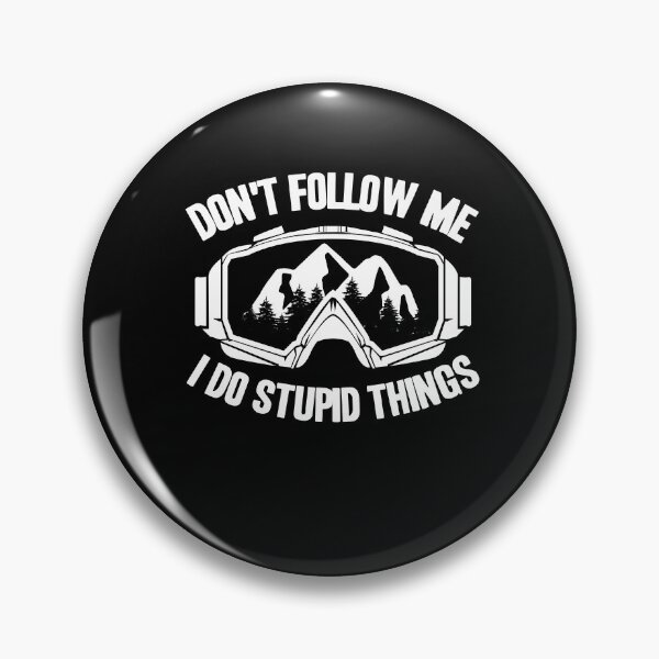 Item preview, Funny Don´t Follow Me Downhill Mountain Biking designed and sold by Stronzi.