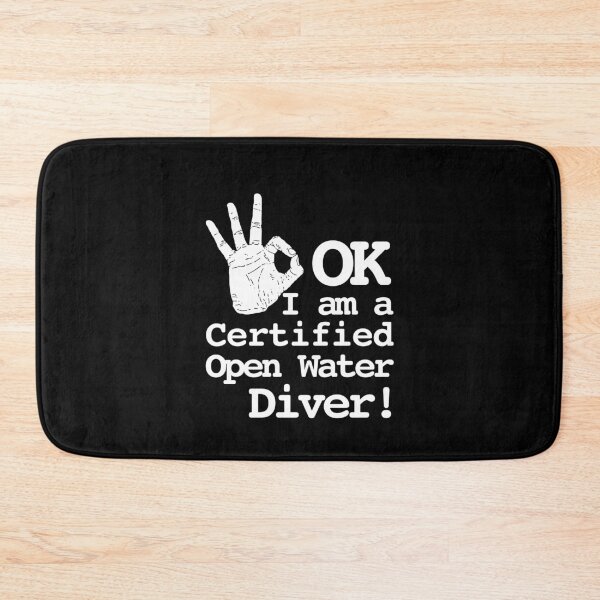 Item preview, OK I Am A Certified Open Water Diver. designed and sold by StudioAquaLumos.