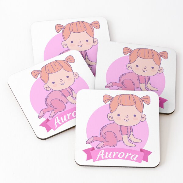 Item preview, Aurora Girl names for babies designed and sold by Piztees.