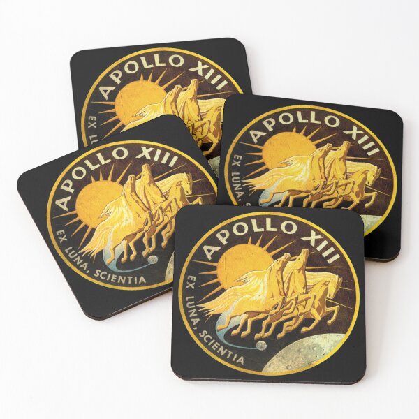 Item preview, vintage Apollo 13 logo designed and sold by trendistudio.