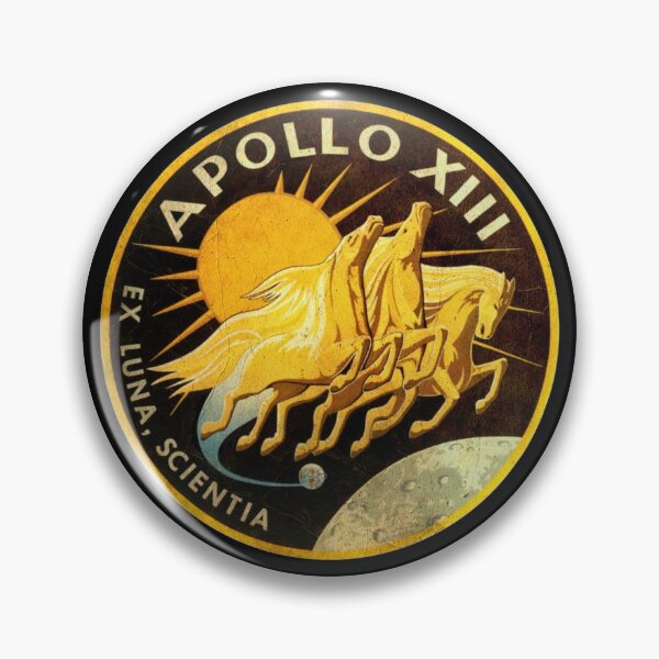 Item preview, vintage Apollo 13 logo designed and sold by trendistudio.