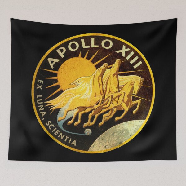 Item preview, vintage Apollo 13 logo designed and sold by trendistudio.