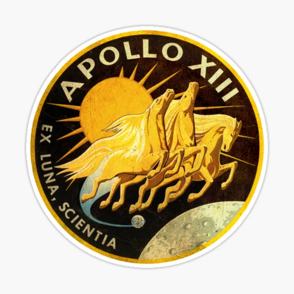 vintage Apollo 13 logo