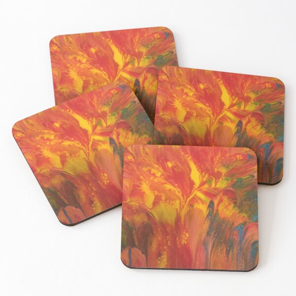 Item preview, Firey Waterfall designed and sold by JoPouringArt.