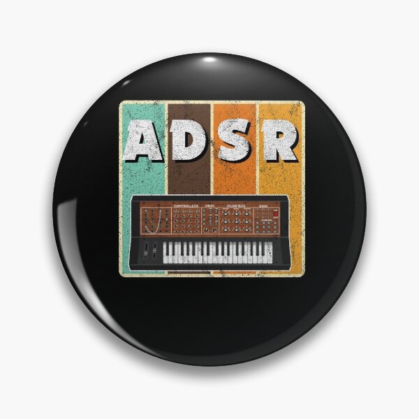 Item preview, Analog Modular Synthesizer ADSR Vintage Retro Gift designed and sold by Stronzi.