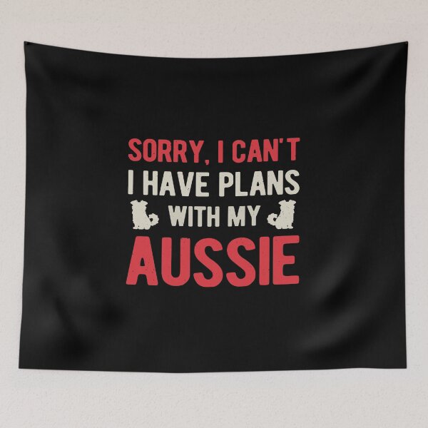 Item preview, Funny Australian Shepherd designed and sold by artworkbyrihen.