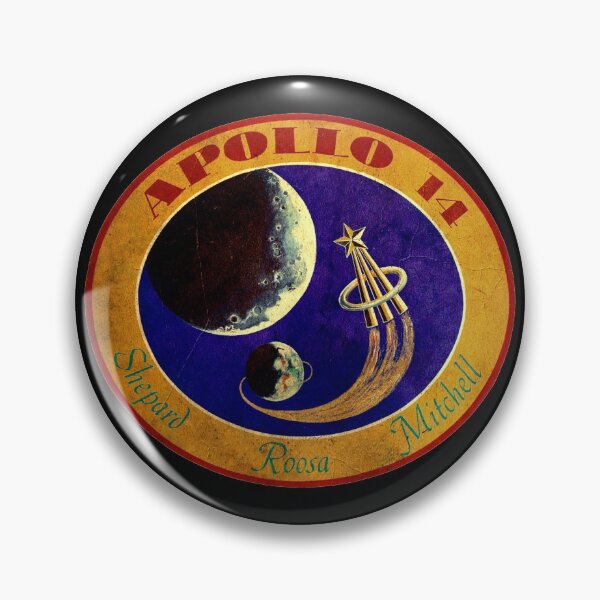 Item preview, vintage Apollo 14 logo designed and sold by trendistudio.