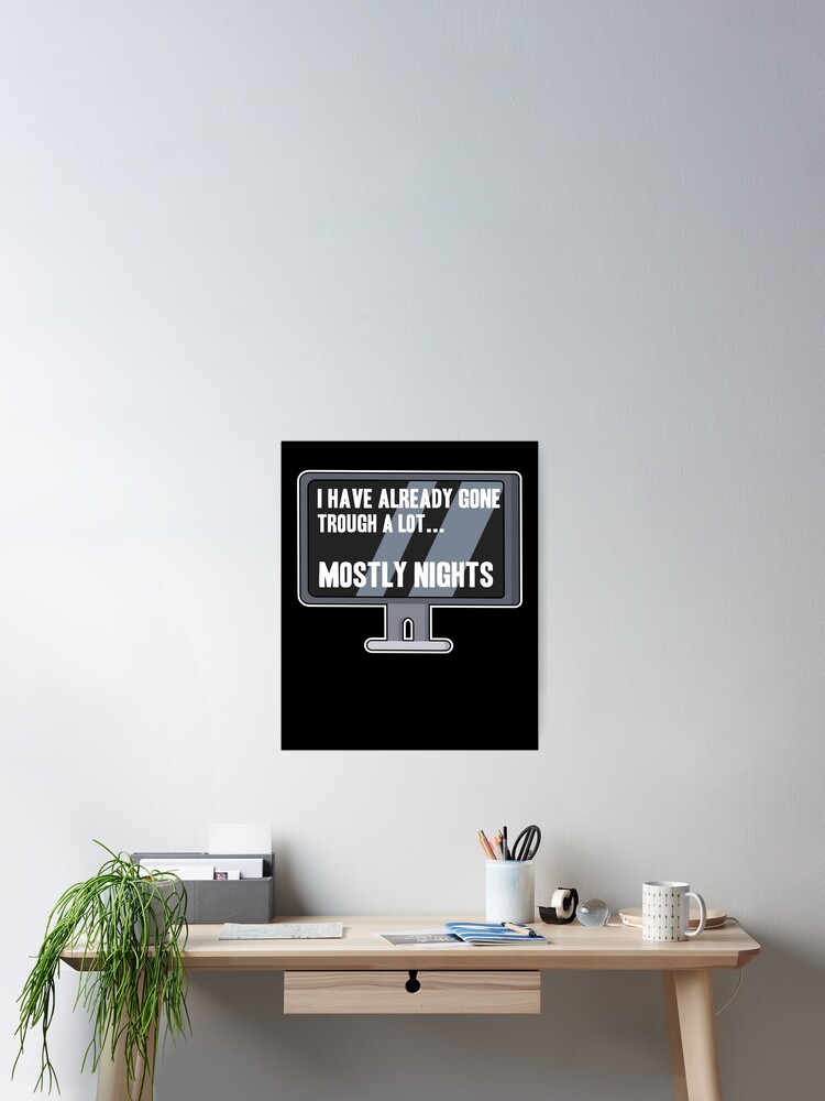 Thumbnail 2 of 3, Poster, Funny Programmer Coding Gift Coding Nerd Coder designed and sold by Stronzi.