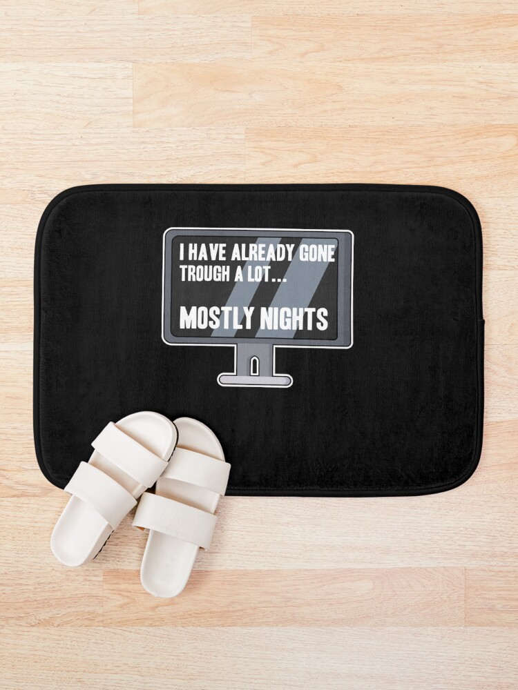 Thumbnail 1 of 6, Bath Mat, Funny Programmer Coding Gift Coding Nerd Coder designed and sold by Stronzi.
