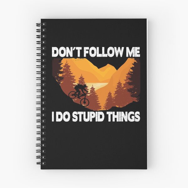 Item preview, Funny Don´t Follow Me Downhill Mountain Biking designed and sold by Stronzi.