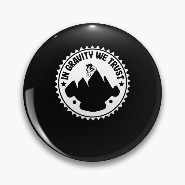 Item preview, In Gravity We Trust Downhill Mountain Biking Gift designed and sold by Stronzi.
