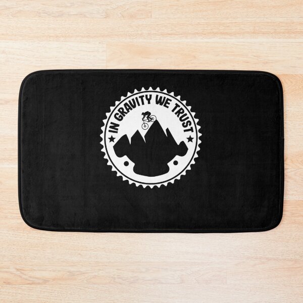 Item preview, In Gravity We Trust Downhill Mountain Biking Gift designed and sold by Stronzi.