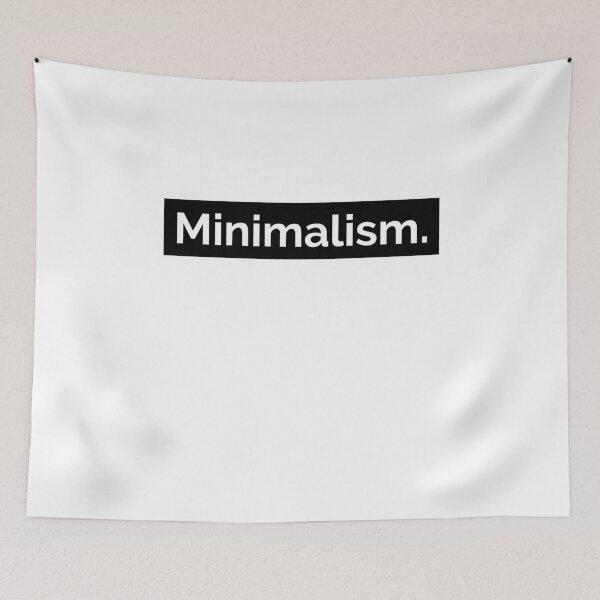 Item preview, Minimalism black designed and sold by printhappy.