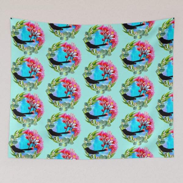 Item preview, Gum blossoms and bumble bees designed and sold by AmazingBubble.