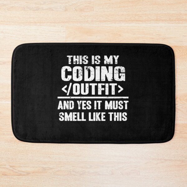 Item preview, This Is My Coding Outfit Funny Programmer Gift designed and sold by Stronzi.