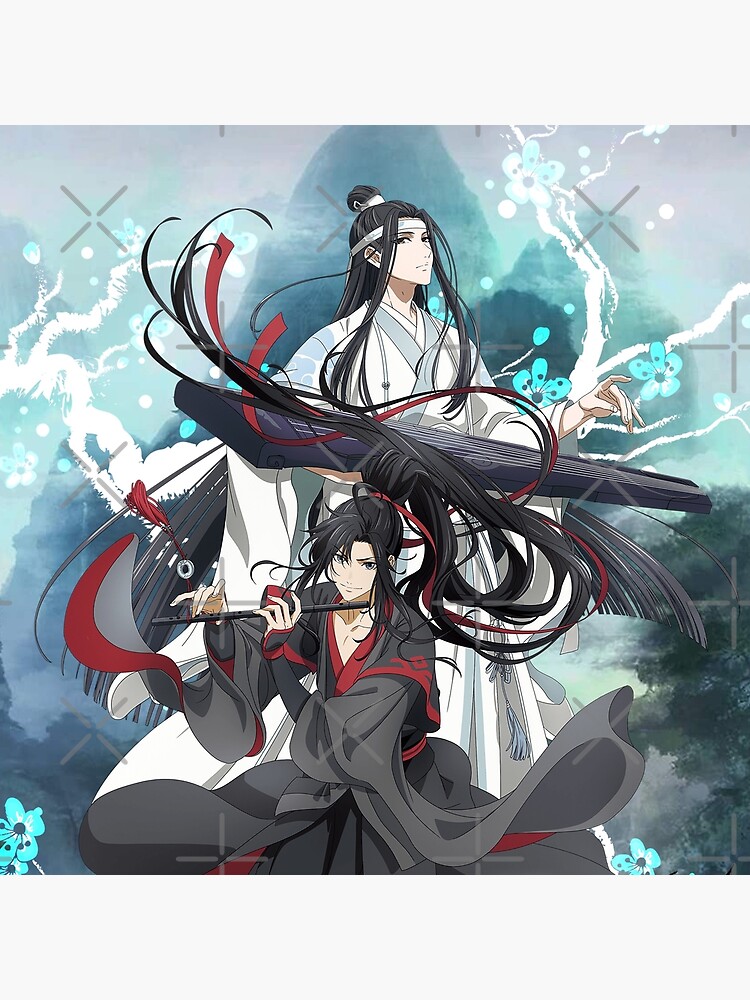 Lan Zhan mo dao zu shi anime Poster for Sale by BlancheCerfbeer