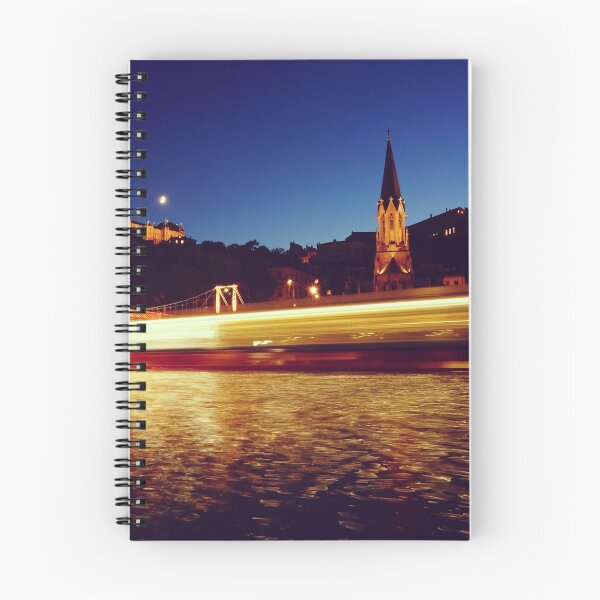 Item preview, Nightscape in Lyon, France | Low-speed Photography designed and sold by CarolinaReina.