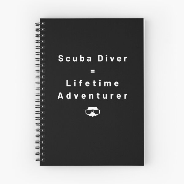 Item preview, Scuba Diver Equals Lifetime Adventurer designed and sold by StudioAquaLumos.