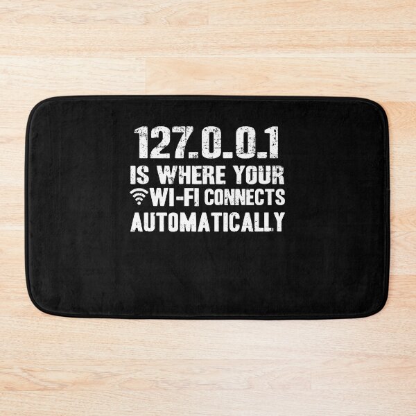 Item preview, Home Is Where WIFI Connects Automatically Funny designed and sold by Stronzi.