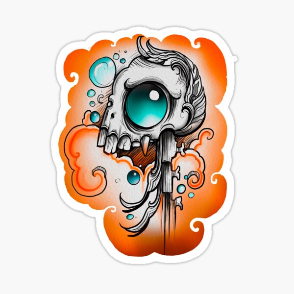 agent orange Sticker